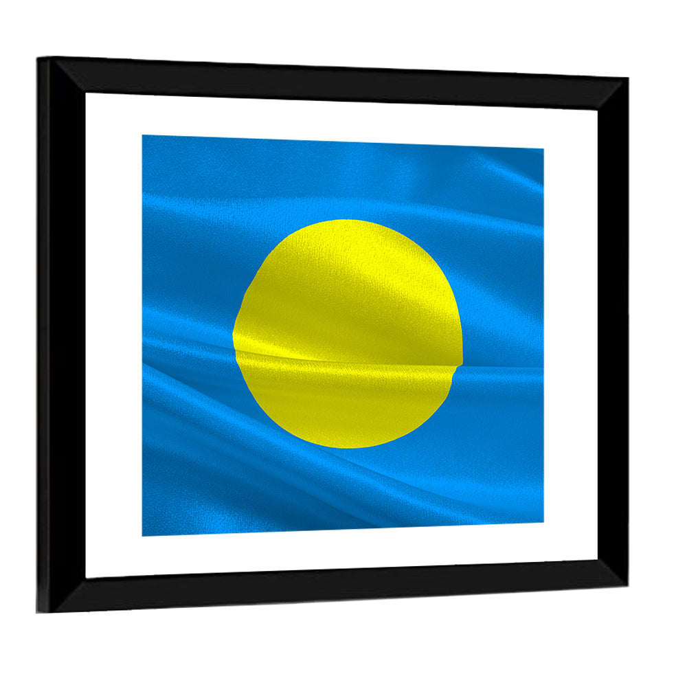 Flag of Palau Wall Art