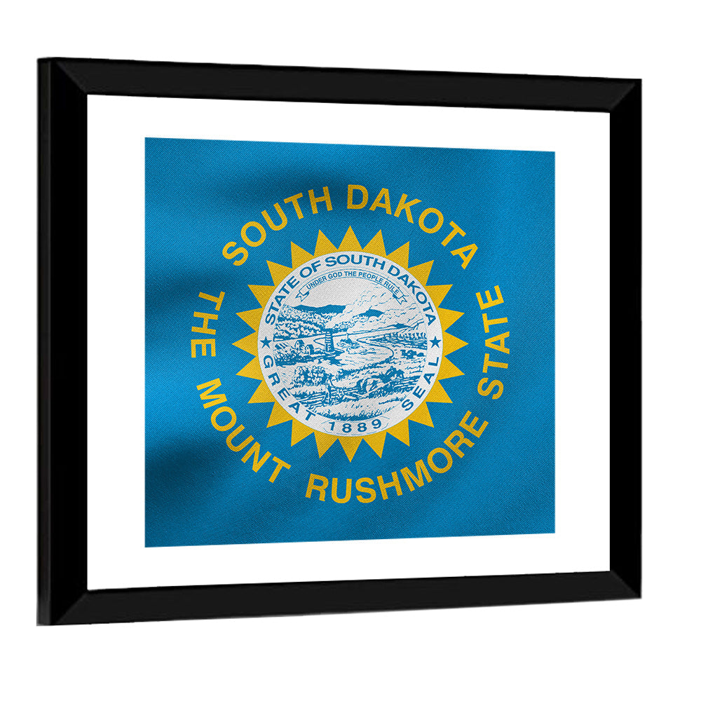 South Dakota State Flag Wall Art