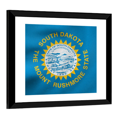 South Dakota State Flag Wall Art