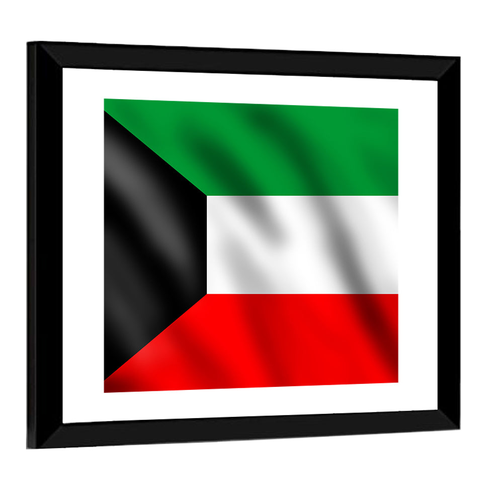 Flag of Kuwait Wall Art
