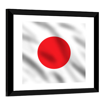 Flag Of Japan Wall Art