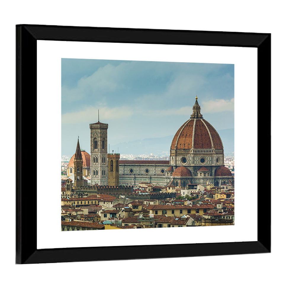 Florence Cathedral Dome and Bell Tower Wall Art