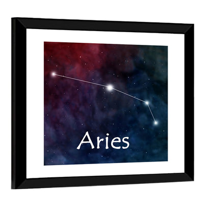 Aries Constellation Nebula Wall Art