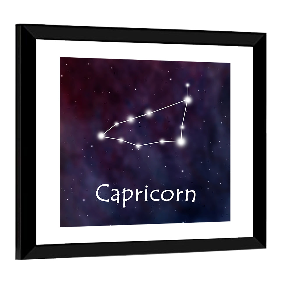 Capricorn Constellation Wall Art
