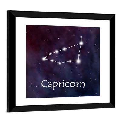 Capricorn Constellation Wall Art