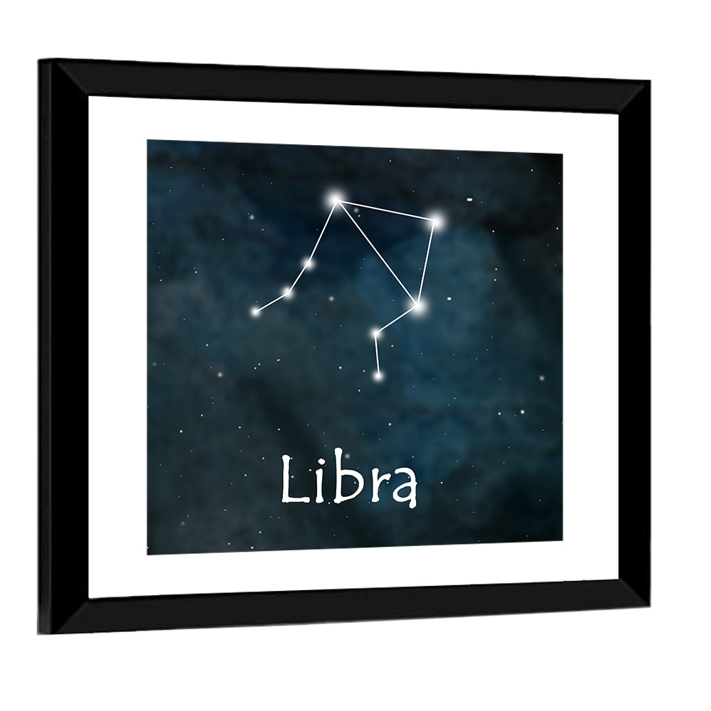 Libra Constellation Wall Art