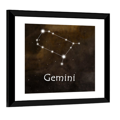 Gemini Constellation Wall Art