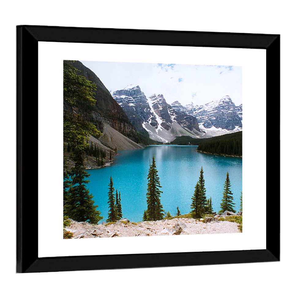 Moraine Lake In Canada Wall Art