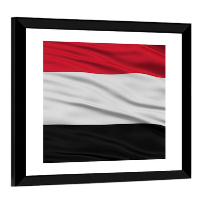 Flag Of Yemen Wall Art