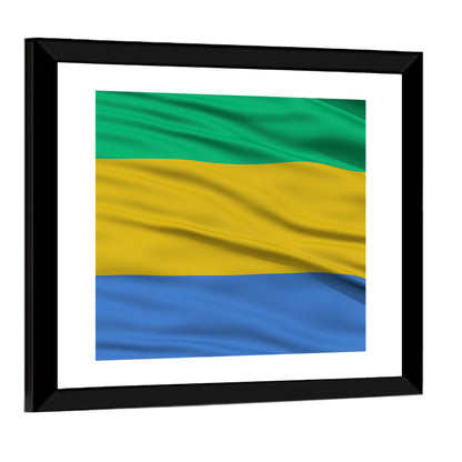 Flag Of Gabon Wall Art