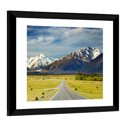 Road to Aoraki Mount Cook Wall Art