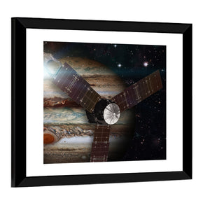 Juno Spacecraft & Jupiter Wall Art