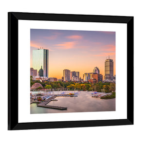 Boston Skyline Wall Art