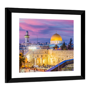 Western Wall & Temple Mount In Jerusalem Wall Art