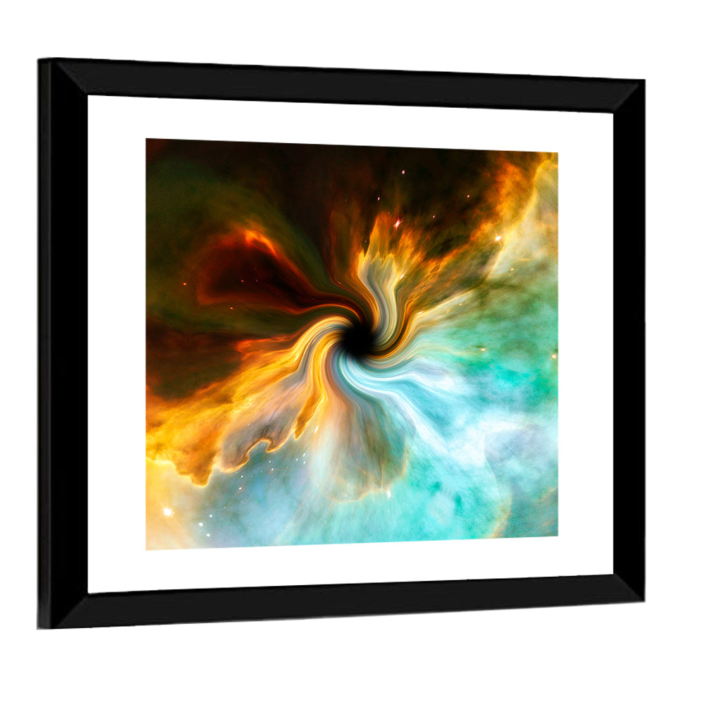 Black Hole Vortex Wall Art