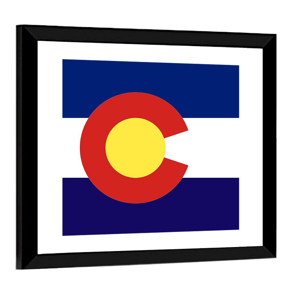 Flag Of Colorado Wall Art