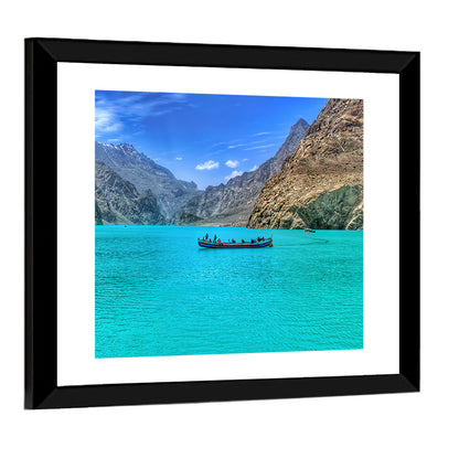 Attabad Lake in Pakistan Wall Art