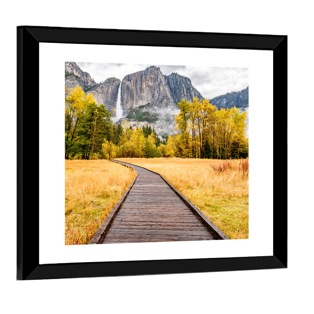 Yosemite Valley Boardwalk Wall Art