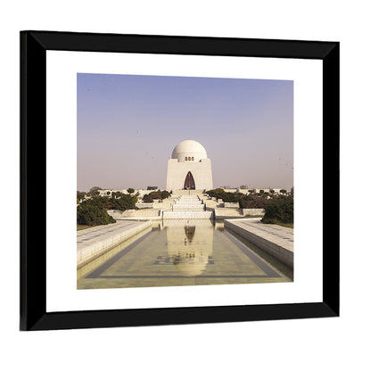 Mazar-e-quaid Mausoleum Reflecting Pool Wall Art