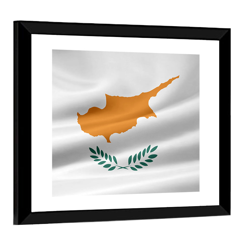 Flag Of Cyprus Wall Art