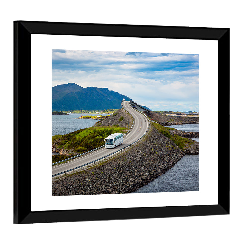 Storseisundet Bridge, Atlantic Road Norway Wall Art