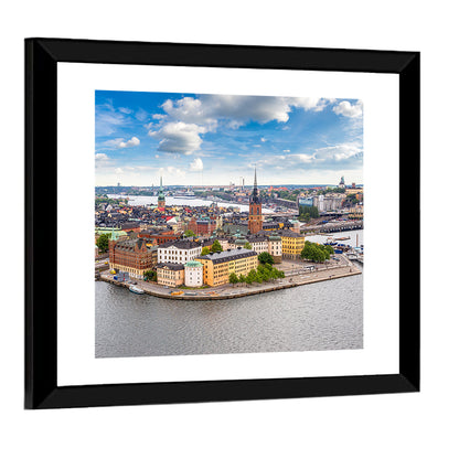 Gamla Stan Harbor, Stockholm Wall Art