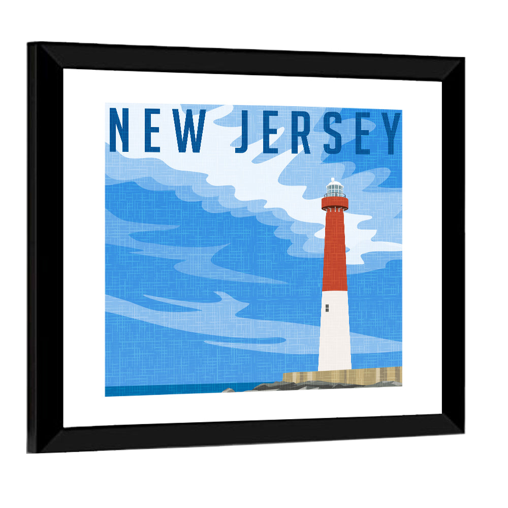 Barnegat Lighthouse, New Jersey Wall Art