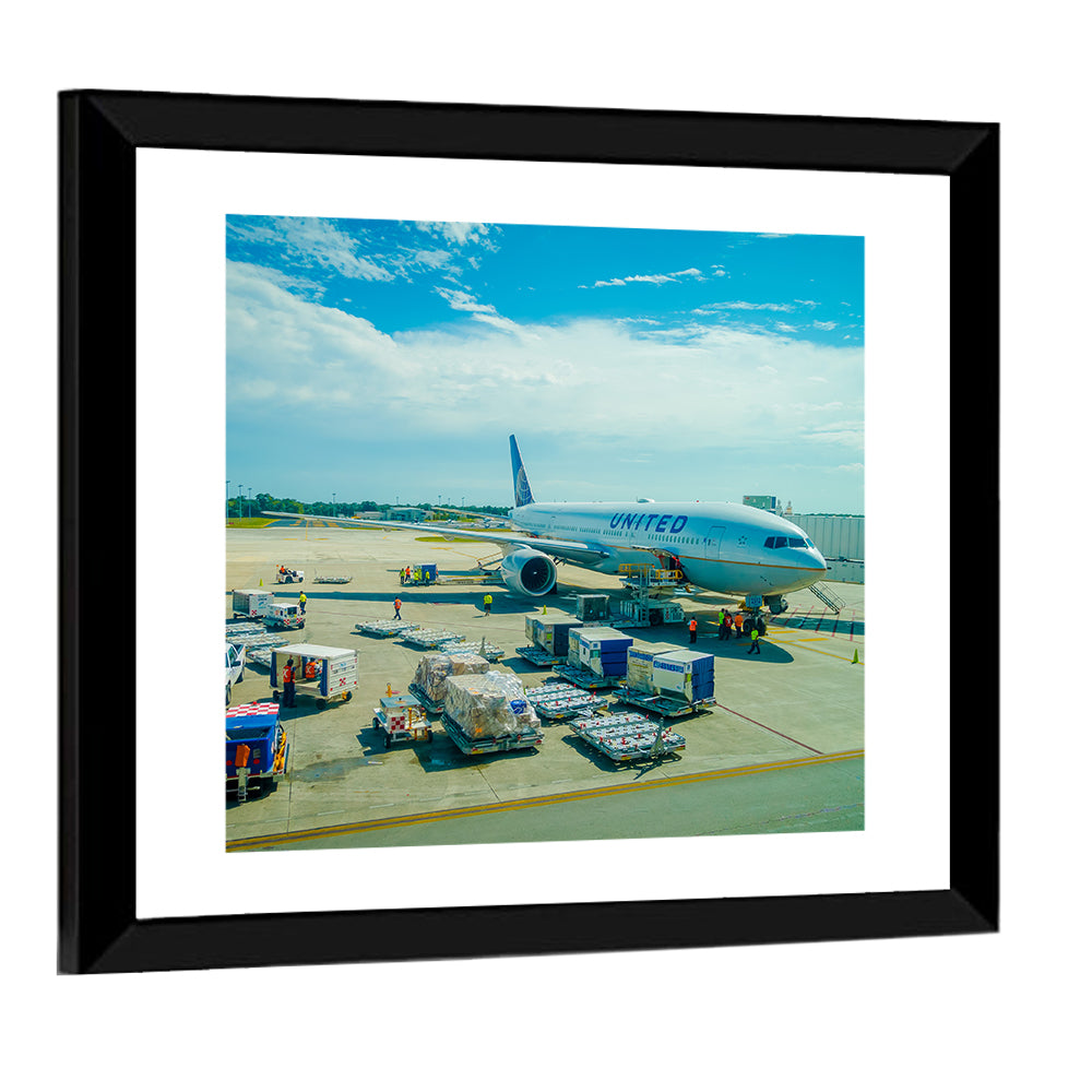 Cancun International Airport Tarmac Wall Art
