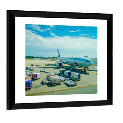 Cancun International Airport Tarmac Wall Art