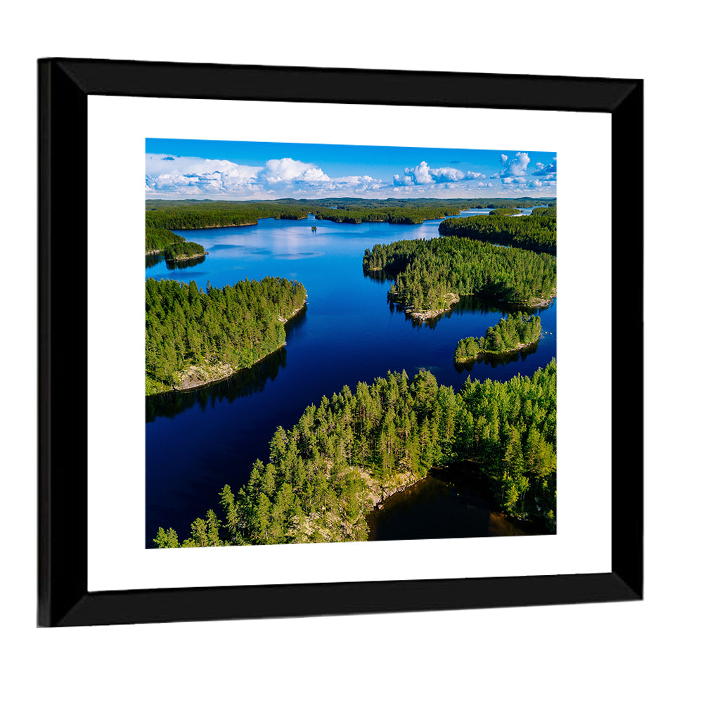 Blue Lakes and Green Forests, Finland Wall Art