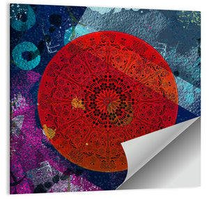 Mandala Digital Artwork Wall Art