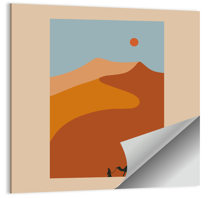 Desert Minimal Ii Wall Art as a poster print