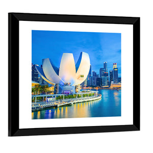 Marina Bay With Science Museum Wall Art