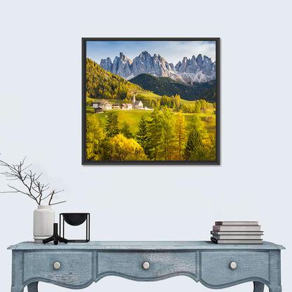 Santa Maddelana Mountain Village Wall Art