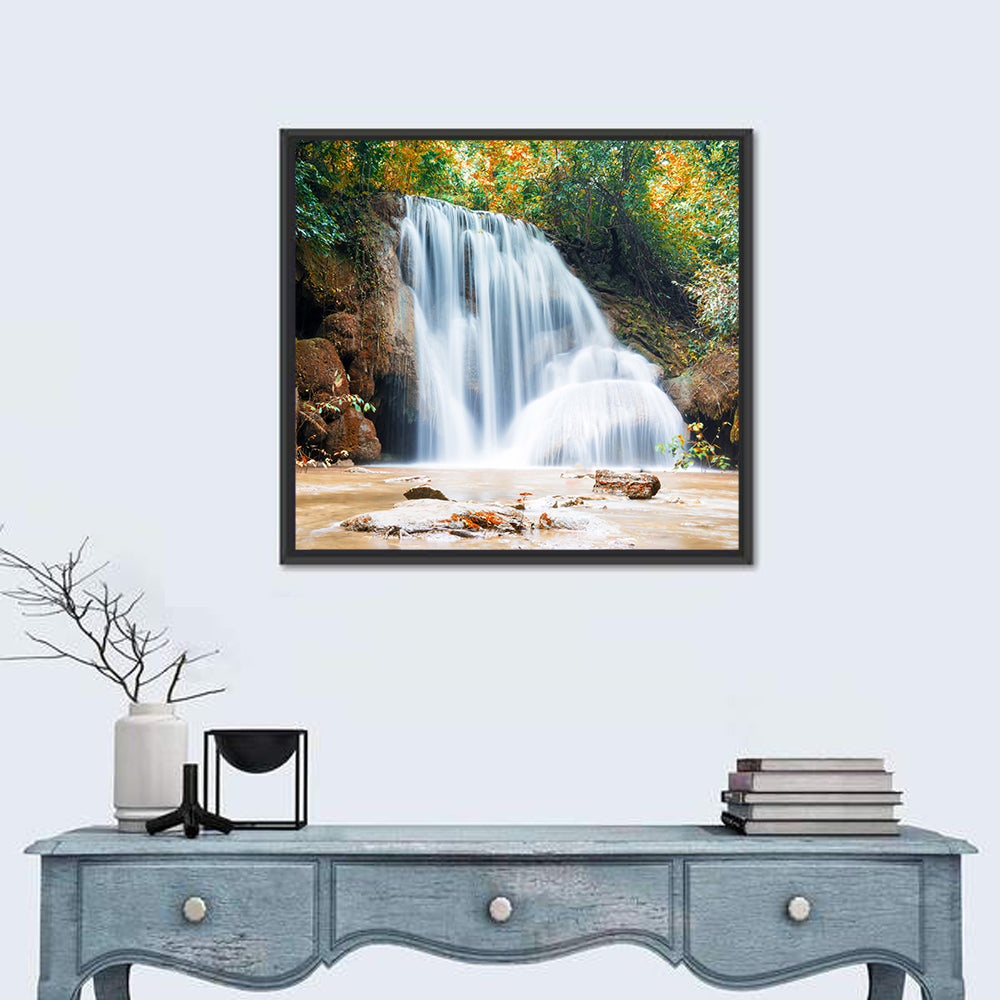Planthong Waterfall Phuphaman Thailand Wall Art
