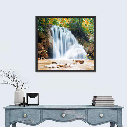 Planthong Waterfall Phuphaman Thailand Wall Art