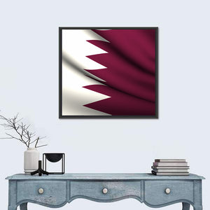 Flag Of Qatar Wall Art