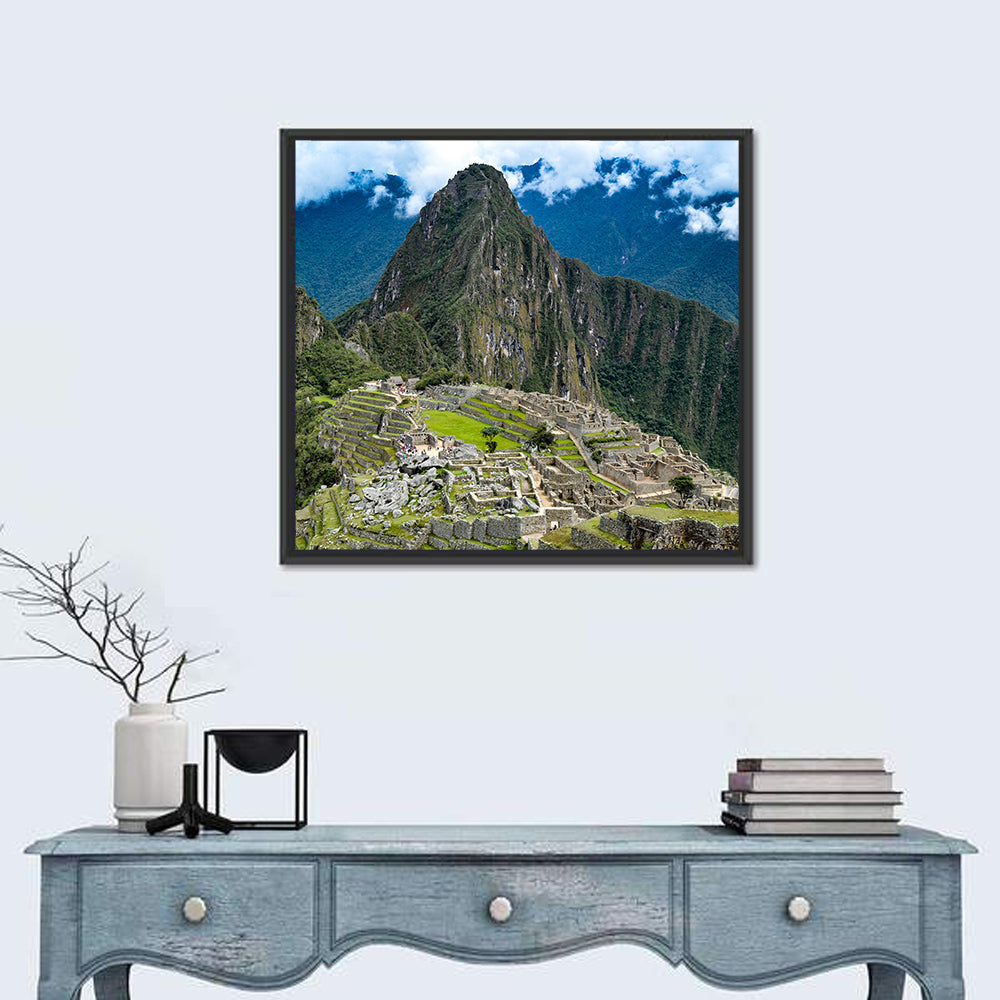 Misty Dawn at Machu Picchu Wall Art