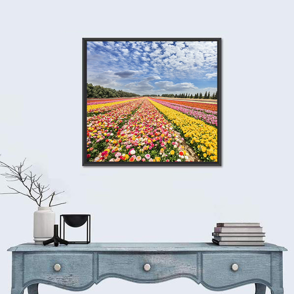 Spring Buttercup Field Wall Art