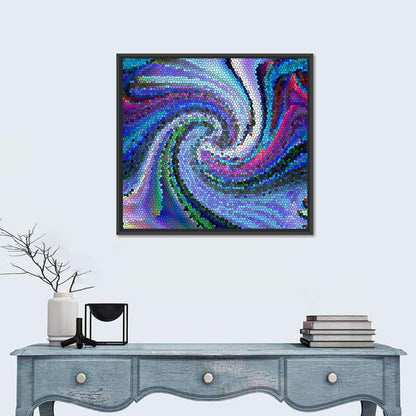 Visual Wave Vortex Wall Art