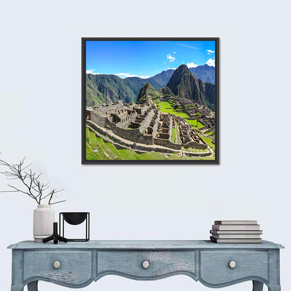 Machu Picchu in the Andes Wall Art