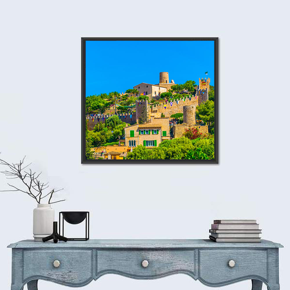 Capdepera Castle Hilltop View Wall Art
