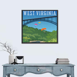 West Virginia Poster Wall Art