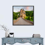 Eltz Castle at Dusk Wall Art