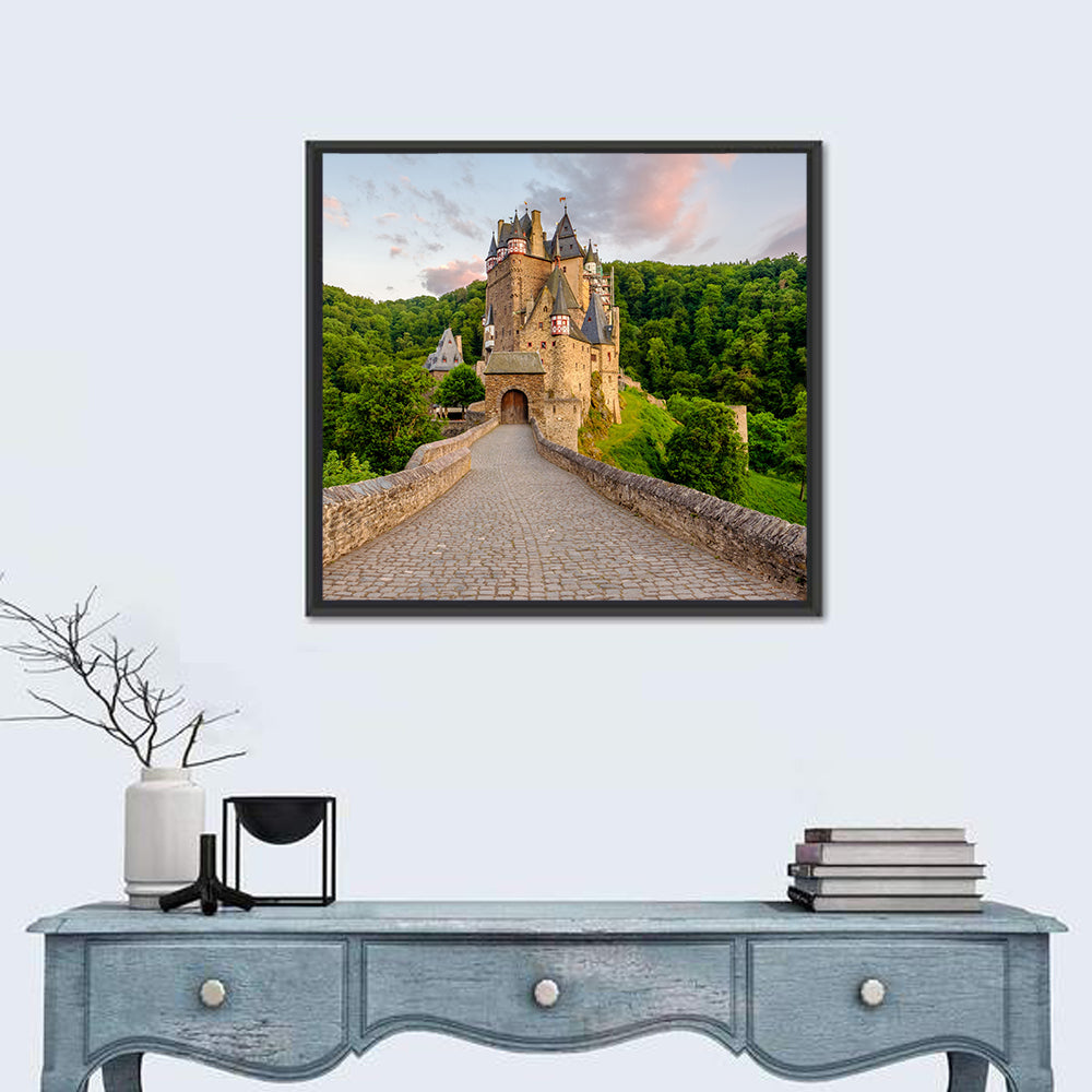 Eltz Castle at Dusk Wall Art