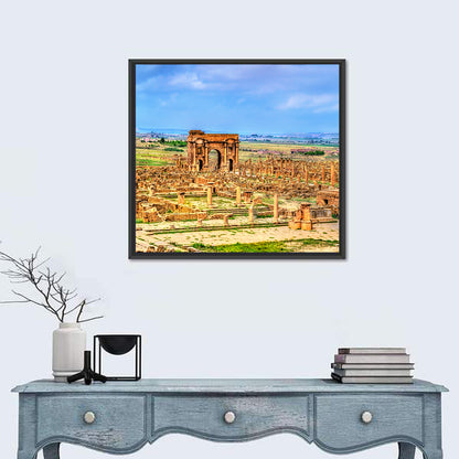 Timgad Ruins, Arch of Trajan Wall Art
