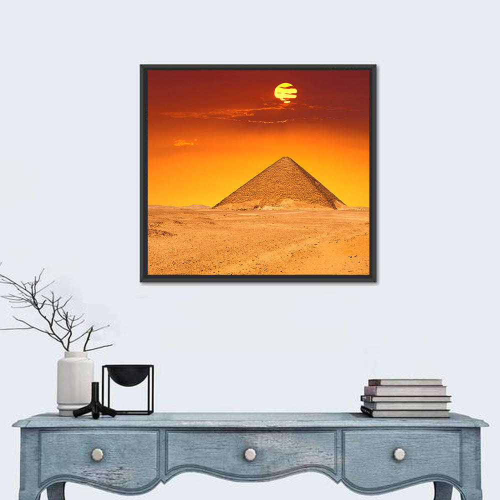Dahshur Red Pyramid Wall Art