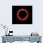 Red Planet Eclipse Wall Art