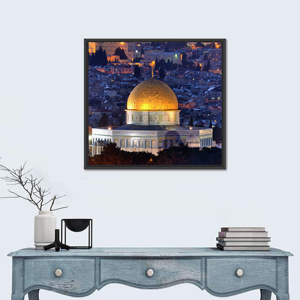 Golden Dome of the Rock, Jerusalem Wall Art