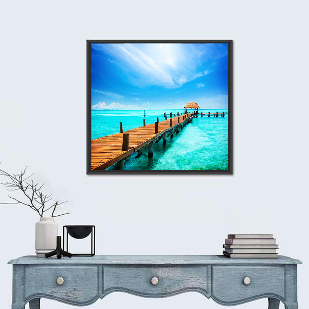 Isla Mujeres Jetty Wall Art